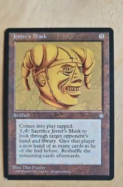 Jester's Mask, Ice Age, Regular, Magic the Gathering, MTG - Image 2