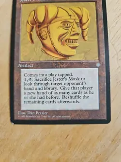 Jester's Mask, Ice Age, Regular, Magic the Gathering, MTG - Image 5