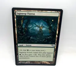Sapseep Forest 279 Uncommon Shadowmoor Magic: The Gathering Lightly Played - Image 1