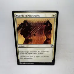 Swords to Plowshares 387 Uncommon Commander Legends Magic: The Gathering LP - Image 1