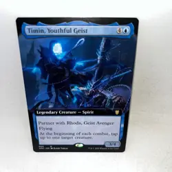 Timin, Youthful Geist Extended Art Innistrad Crimson Vow Magic The Gathering - Image 1