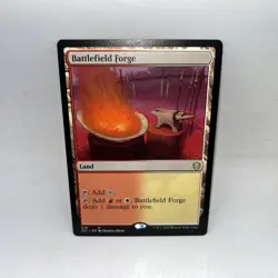 Battlefield Forge 278 Rare Commander 2021 Magic: The Gathering Lightly Played - Image 1