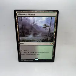 Llanowar Wastes 286 Rare Commander 2020 Magic: The Gathering Lightly Played - Image 1