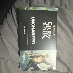 Magic: The Gathering Secret Lair x Uncharted Rainbow Foil Box Nathan Drake - Image 1
