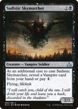 Sadistic Skymarcher Foil Rivals of Ixalan 85 NM MTG - Image 1