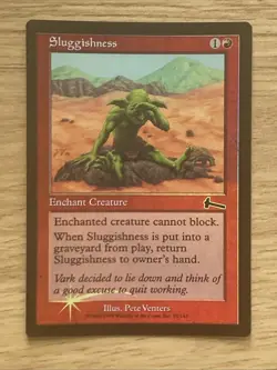 Sluggishness Foil Urza's Legacy - Near Mint - Image 1