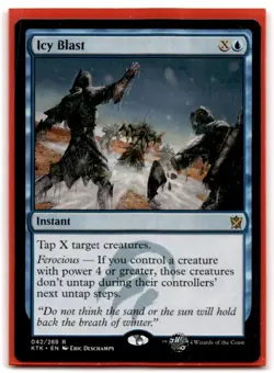 Magic the Gathering #42 Icy Blast - Image 1