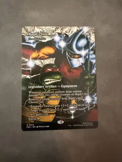 Raph's Jitte - Umezawa's Jitte (Borderless) NM TMNT Non-Foil - Image 1