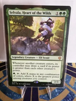 Selvala, Heart of the Wilds Commander: Lorwyn Eclipsed Regular - Image 1
