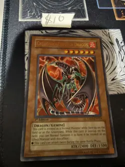 YUGIOH CHTHONIAN EMPEROR DRAGON TAEV-EN019 ULTRA 1ST ED NM - Image 1