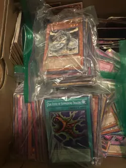1996YuGiOh cards, big box collectible. lots of dragons and 1sts maybe rare cards - Image 3
