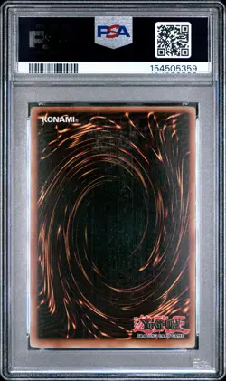 2002 YU-GI-OH! LOB-LEGEND OF BLUE EYES WHITE DRAGON #119 POT OF GREED PSA 4 - Image 2