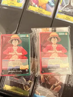 One Piece Card Game - Demo Deck - Monkey D. Luffy OP01-003 Leader - x2 - Image 1