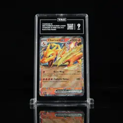 Pokemon Charizard EX SVP Black Star Promo #161 PSA 9 - Image 1