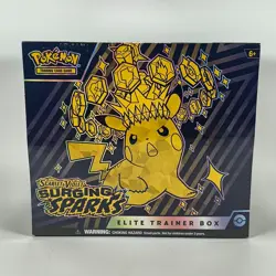 Surging Sparks Elite Trainer Box ETB - Factory Sealed - Pokemon Scarlet & Violet - Image 1