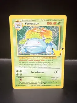 Pokemon Celebrations Venusaur 15/102 Classic Collection Holo Rare I - Image 2