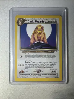 Pokemon TCG Dark Ursaring 21/105 Non Holo Rare Neo Destiny - Image 1