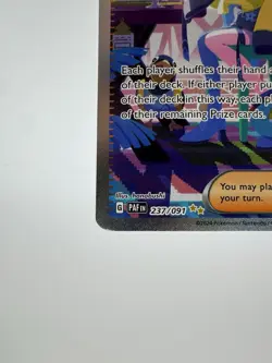Iono 237/091 - Pokemon Paldean Fates SIR Trainer - NM - Image 4