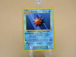 MP POKEMON TCG STARMIE Base Set 1st Edition Common 64/102 - Image 1