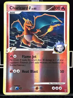 Charizard G 20/147 Supreme Victors Reverse Holo Rare Pokemon TCG 2009 NM - Image 3