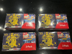 (4 BOXES) Pokemon Surging Sparks ETB + Booster Bundle Costco 2-packs - SEALED! - Image 1