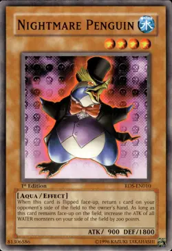 Nightmare Penguin - 1st Edition RDS-EN010 - LP - YuGiOh - Image 1