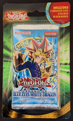 Yu-Gi-Oh TCG Legend of Blue Eyes White Dragon - Sealed Blister Booster Pack - Image 1