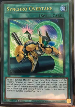 Yu-Gi-Oh! TCG Synchro Overtake MP22-EN164 Ultra Rare 1st Edition Near Mint - Image 1
