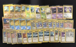 Pokemon Base Set Cards WOTC Vintage Bulk Lot - Image 1