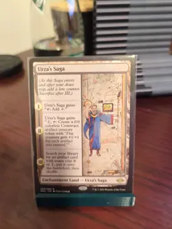 Urza's Saga Enchantment Land Magic: The Gathering Card - Image 1