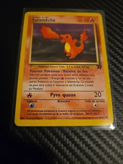 Pokemon Card - 1st Edition French Charmander Salameche 50/82 Team Rocket FR - Image 1