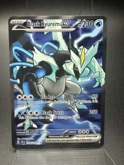 Pokemon TCG Black Kyurem EX Ultra Rare Card #218/191 Surging Sparks (3) - Image 1