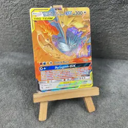 Pokemon TCG Hidden Fates Moltres Zapdos Articuno Holo Rare Pokemon Card NM - Image 1