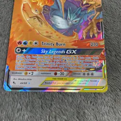 Pokemon TCG Hidden Fates Moltres Zapdos Articuno Holo Rare Pokemon Card NM - Image 3