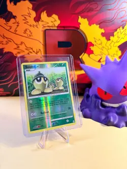Pokemon TCG Seedot 97/130 Diamond & Pearl Base Reverse Holo NM - Image 1