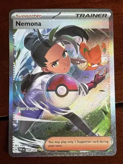 Pokemon Paldean Fates Nemona 238/091 Special Illustration Rare - Image 1