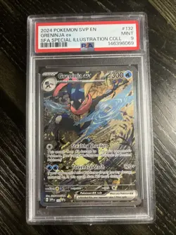 Pokemon Greninja EX SFA Special Illustration Coll. Promo PSA 9 - Image 1
