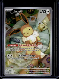 2023-25 Pokemon SV Black Star Promos Eevee #173 - Image 1