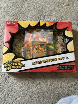 Pokemon Mega Emboar Ex Box Ascended Heroes (SEALED✅) - Image 1