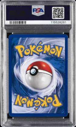 2002 POKEMON EXPEDITION #24 POLIWRATH-HOLO PSA 7 - Image 2