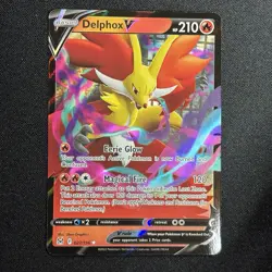 Delphox V SWSH11: Lost Origin #027/196 Pokemon TCG - Image 1