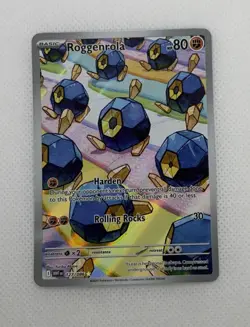Roggenrola - 127/086 127/086 Illustration Rare SV: White Flare Pokemon NM/M - Image 1