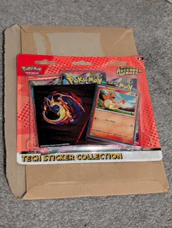 Pokemon TCG Mega Evolution Ascended Heroes Tech Sticker Collection Charmander - Image 1