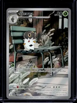 2026 Pokemon Perfect Order Spewpa Illustration Rare #089/088 - Image 1