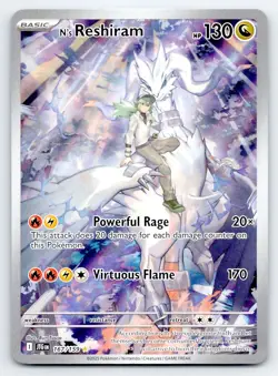Pokemon N's Reshiram - SV09: Journey Together JTG Holo 167/159 NM - Image 1