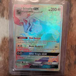 Pokemon Silvally GX 262/236 Sm-Cosmic Eclipse Secret Rare Full Art Holo 210 HP - Image 1