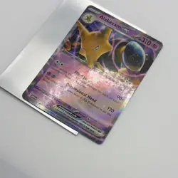 Pokemon TCG Alakazam ex 65/165 Scarlet & Violet 151 Double Rare Full Art Holo NM - Image 4