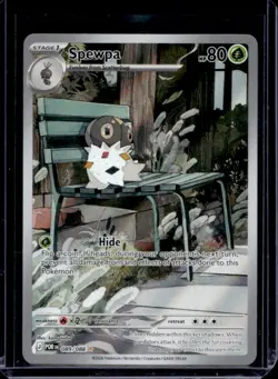 2026 Pokemon Perfect Order Spewpa Illustration Rare #089/088 - Image 1