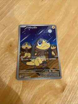 Pokemon Helioptile 143/132 Me01: Mega Evolution Holo Illustration Rare Full Art - Image 2
