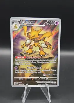 Alakazam 009 Me: Mega Evolution Promo Holo Pokemon Center Stamped - Image 1